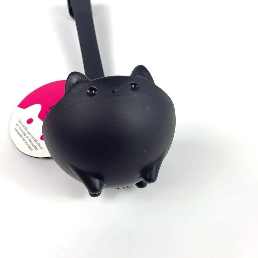 Ototo‎ Katie Cat Black Soup Ladle Halloween Gothic Purrfect For Soup